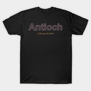 Antioch Grunge Text T-Shirt